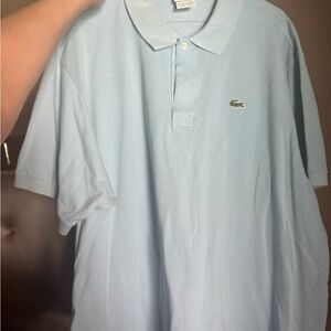 Lacoste Men's Sky Blue Polo Shirt